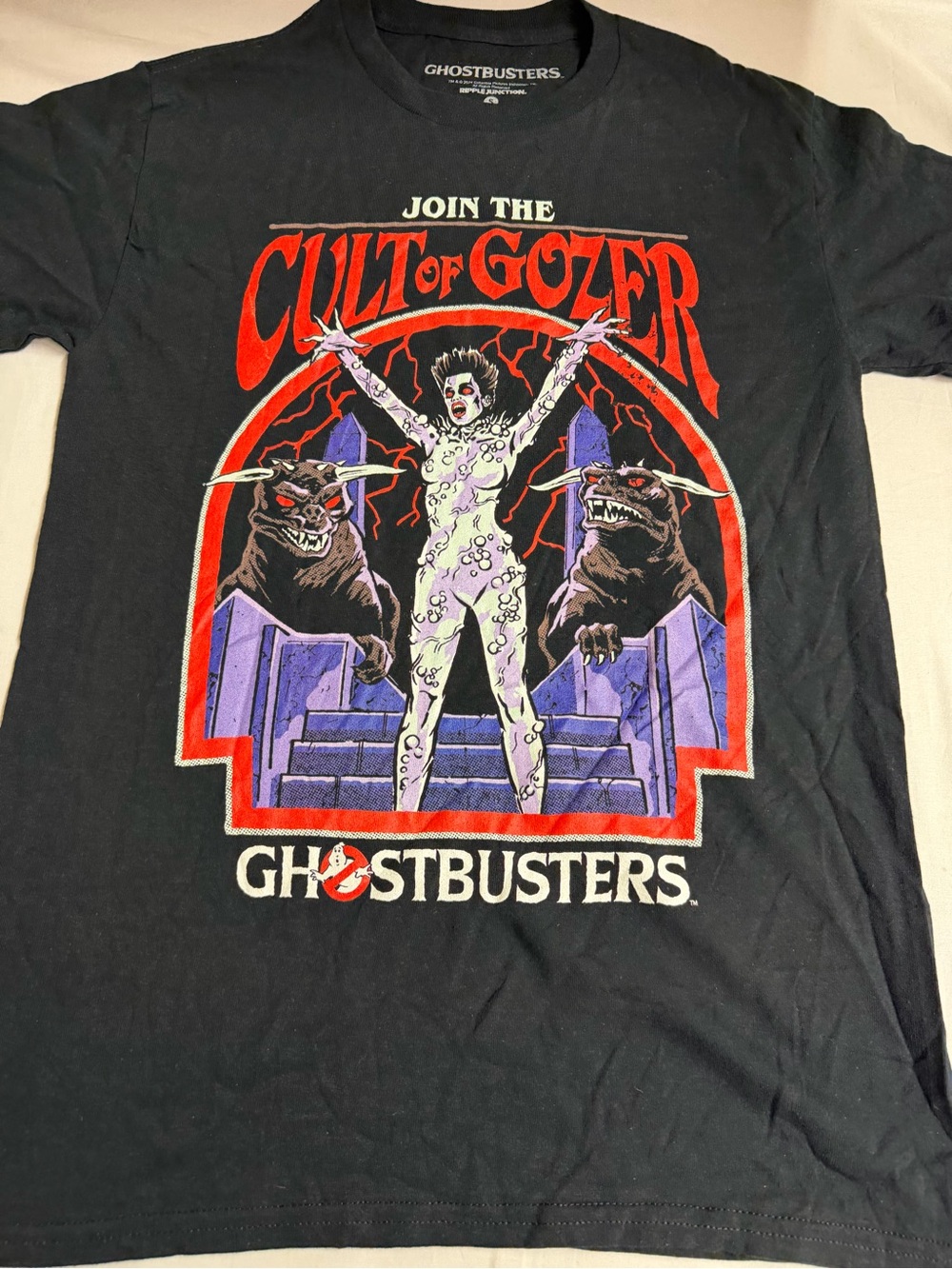 "Cult of Gozer" Graphic T-Shirt - Black